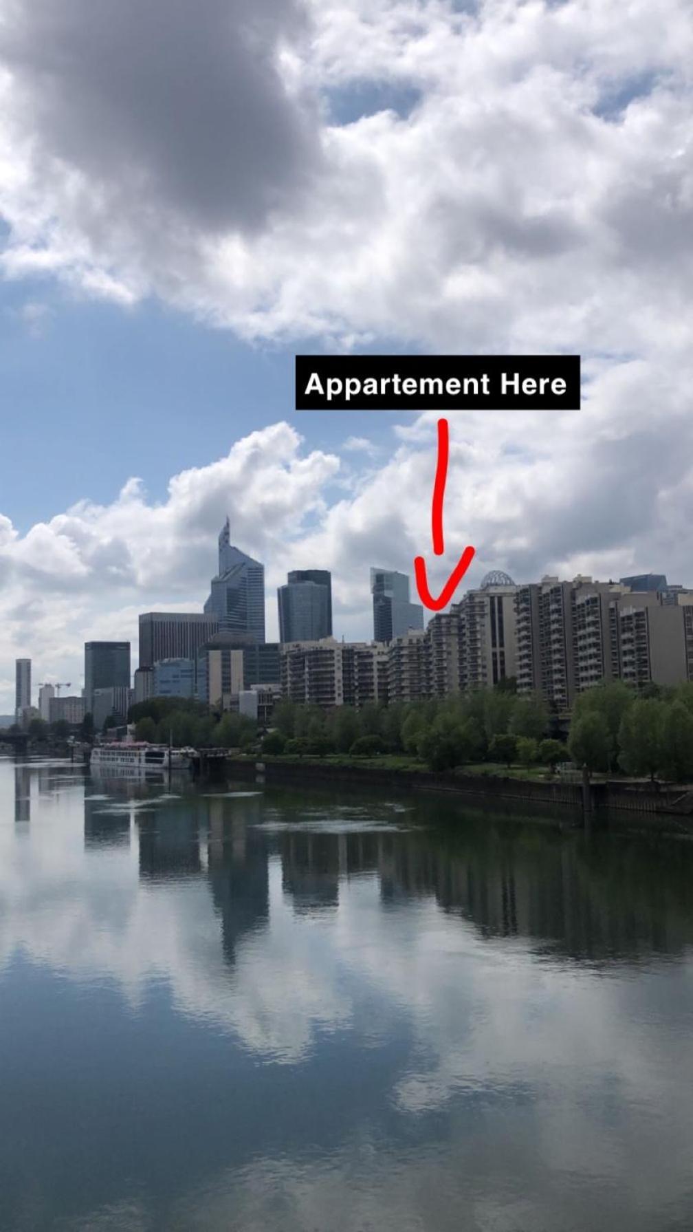 Appartement 85M2 La Defense, Free Parking,Balcony Курбьовоа Екстериор снимка